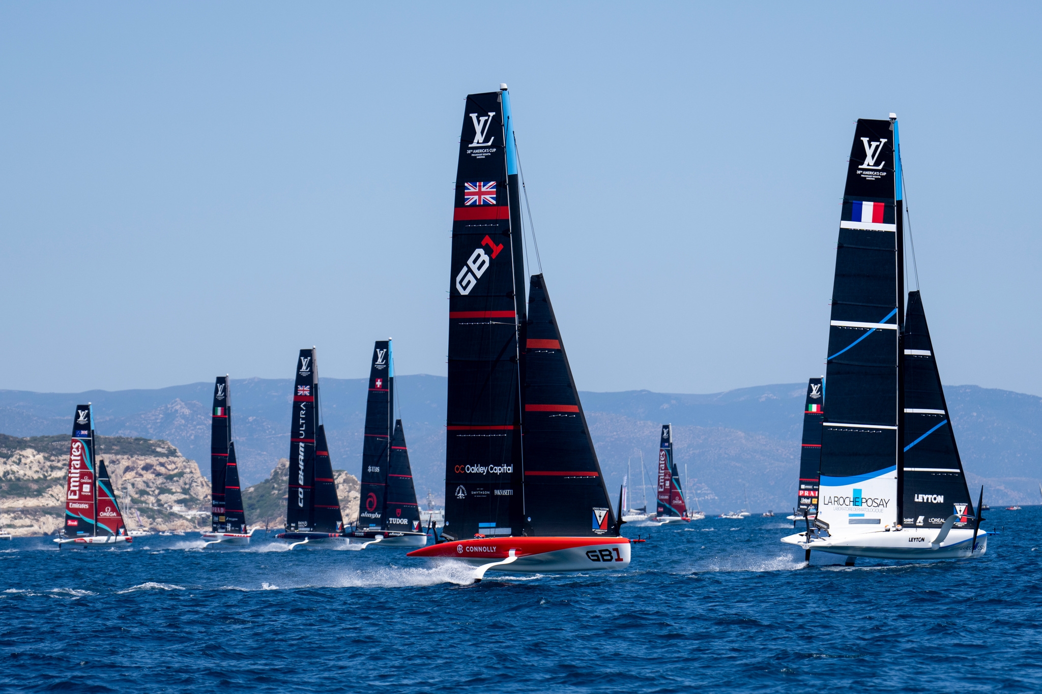 24 May 2026. Louis Vuitton 38th America's Cup - Preliminary Regatta Sardinia Race Day 3 .